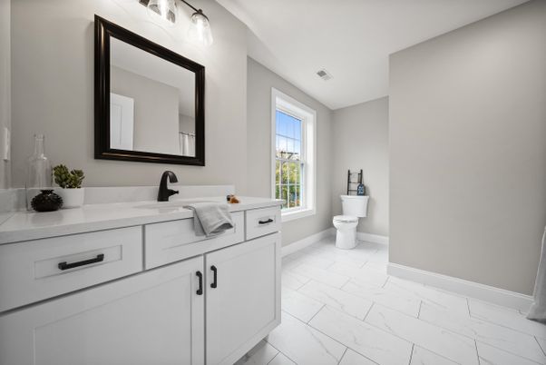 Bathroom, Dual Sink Vanities, Interior, Marble