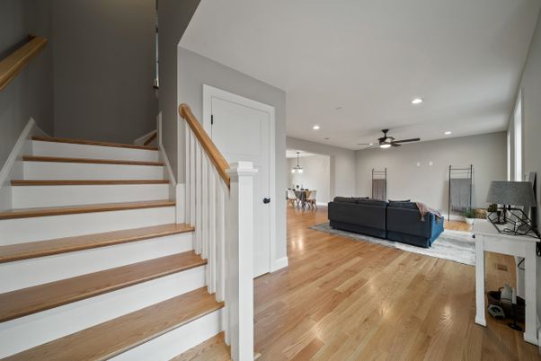 Interior, Recessed Lighting, Wood Texture Flooring