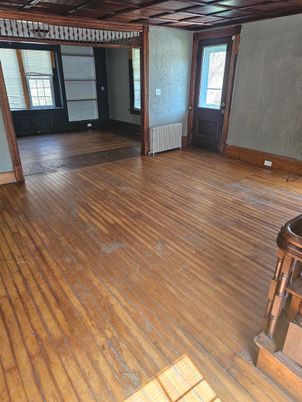 Empty room, Interior, Wood Texture Flooring