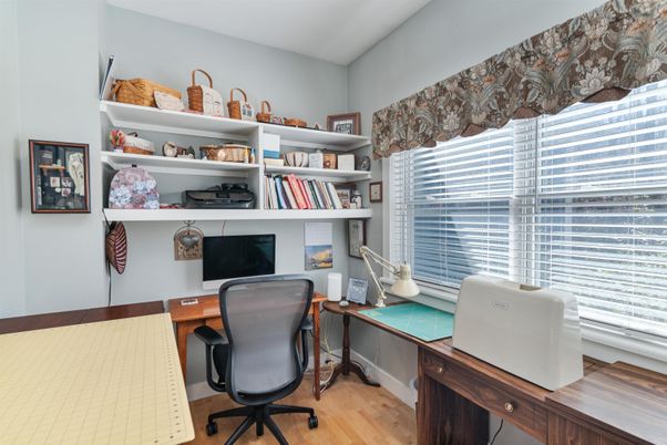 Home Office, Interior, Wood Texture Flooring
