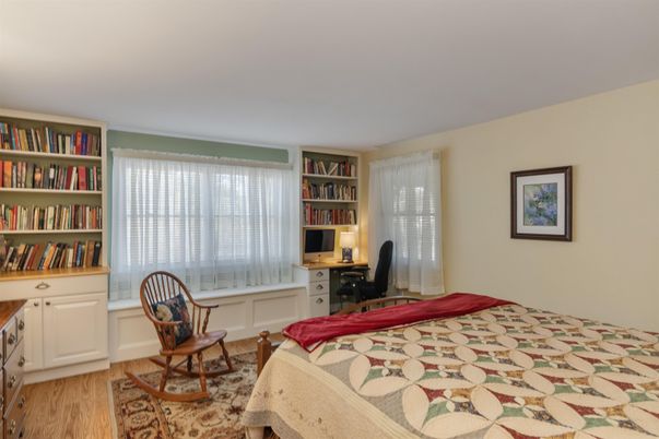 Bedroom, Home Office, Interior, Wood Texture Flooring