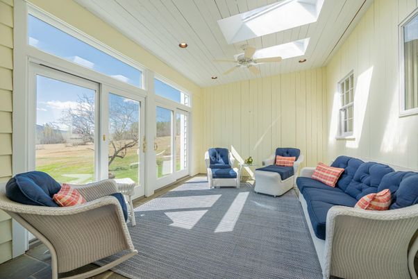 Interior, Living room, Recessed Lighting, Sun Room