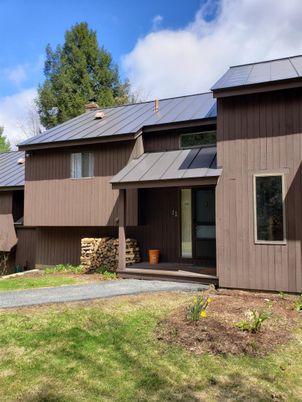 Backyard, Exterior, Facade, Solar Panels, None