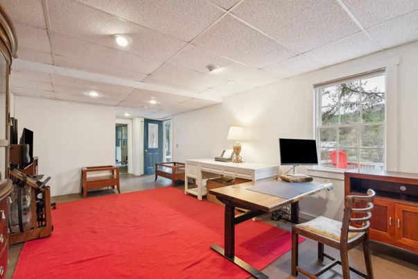 Home Office, Interior, Recessed Lighting
