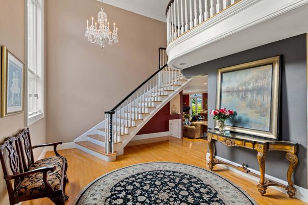 Chandelier, Interior, Wood Texture Flooring
