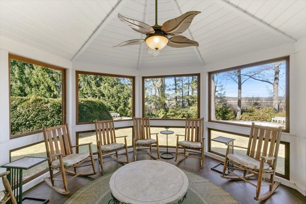 Interior, Sun Room, Wood Texture Flooring