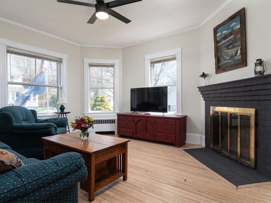 Fireplace, Interior, Living room, Wood Texture Flooring
