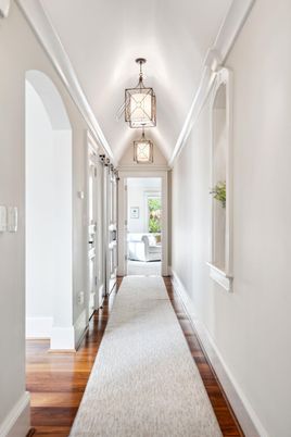 Interior, Pendant Lights, Wood Texture Flooring