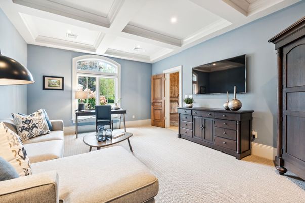 Home Office, Interior, Living room, Recessed Lighting