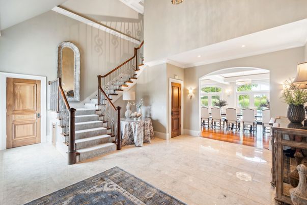 Dining room, Interior, Recessed Lighting