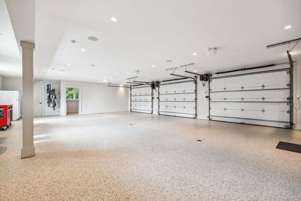 Garage, Interior, Recessed Lighting