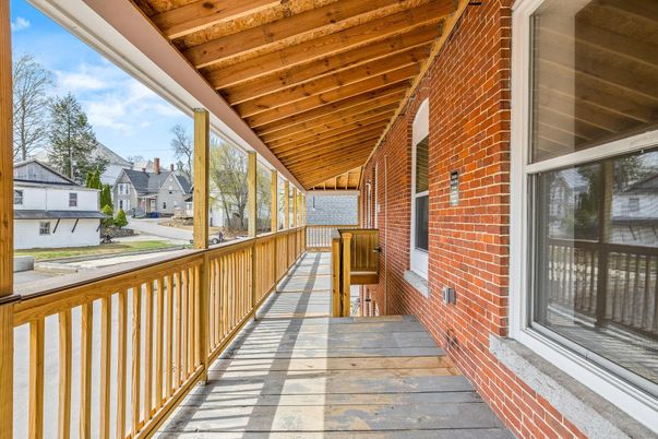 Exterior, Stone Walls, Wooden Beams