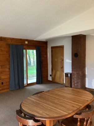 Dining room, Interior, Wooden Walls