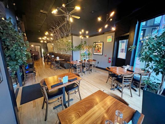 Dining room, Interior, Wood Texture Flooring