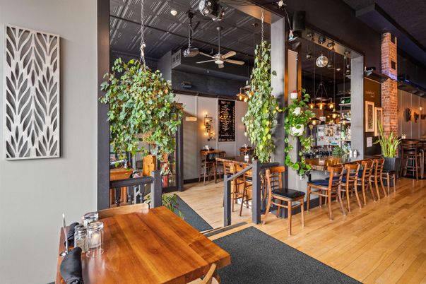 Dining room, Interior, Wood Texture Flooring