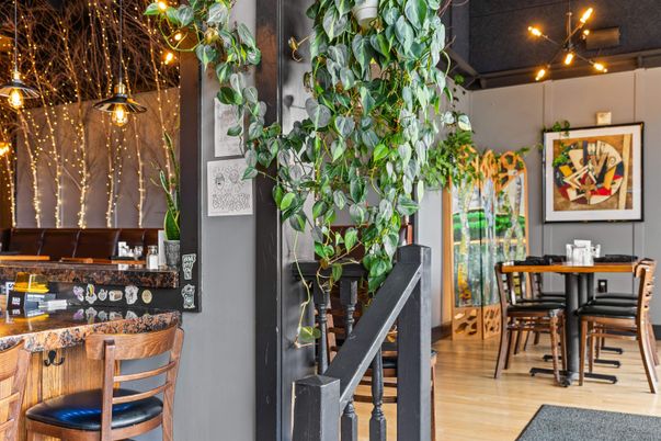 Dining room, Interior, Wood Texture Flooring
