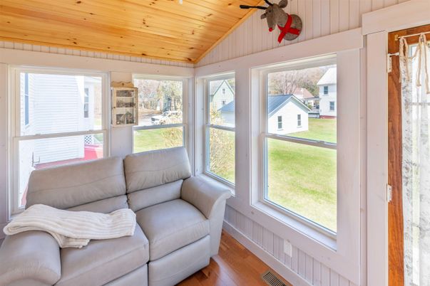 Interior, Sun Room, Wooden Ceilings, Wood Texture Flooring