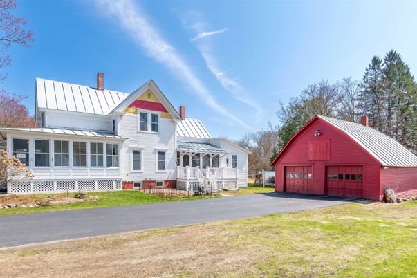 Attached, Backyard, Exterior, Facade, Farmhouse