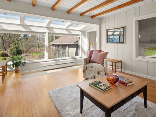 Interior, Living room, Wooden Beams, Wood Texture Flooring