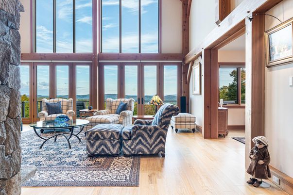 Interior, Living room, Sun Room, Wood Texture Flooring