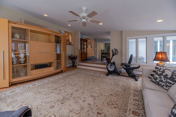 Fitness Equipment, Interior, Recessed Lighting