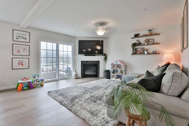 Fireplace, Interior, Living room, Wood Texture Flooring
