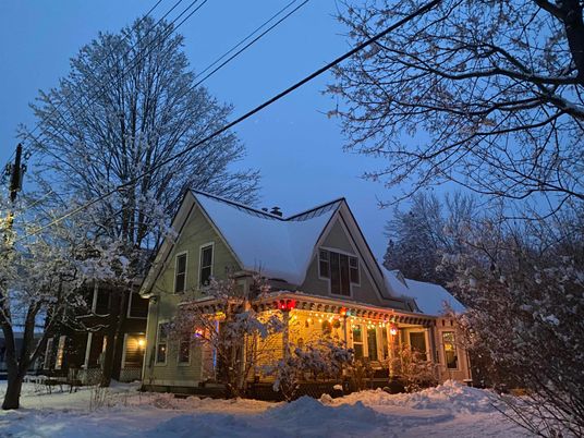 Exterior, Facade, Queen Anne Victorian
