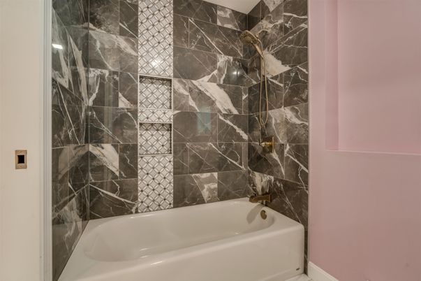 Bathroom, Interior, Marble Walls