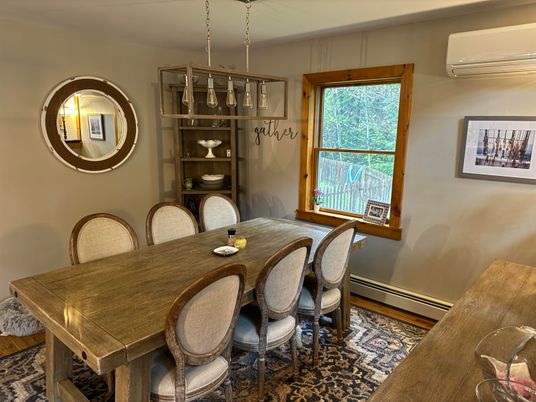 Dining room, Interior, Pendant Lights