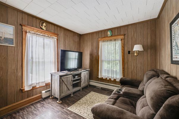 Interior, Living room, Wood Texture Flooring, Wooden Walls