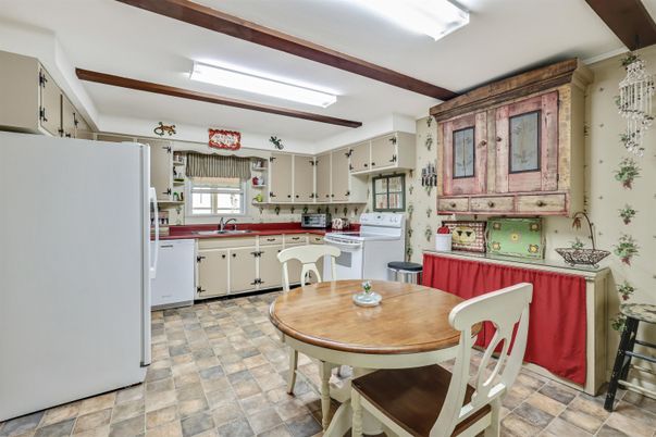 Dining room, Interior, Kitchen