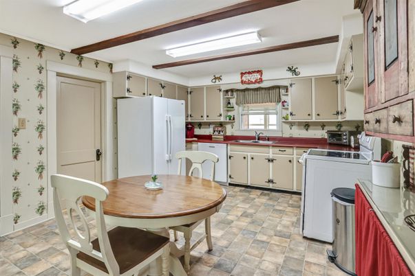 Dining room, Interior, Kitchen