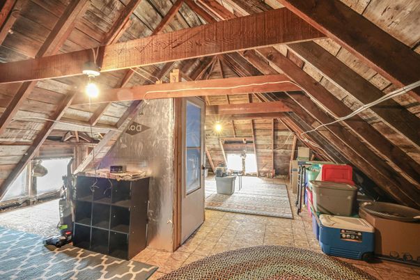 Interior, Wooden Beams