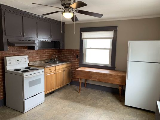 Interior, Kitchen, Stone Walls