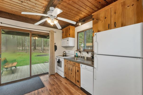 Interior, Kitchen, Wooden Ceilings, Wood Texture Flooring