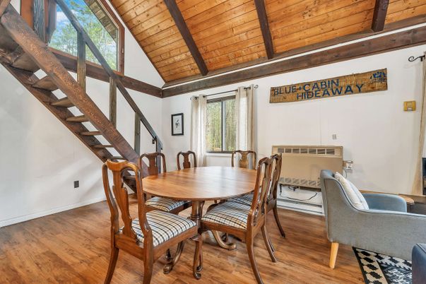 Dining room, Interior, Wooden Beams, Wooden Ceilings, Wood Texture Flooring