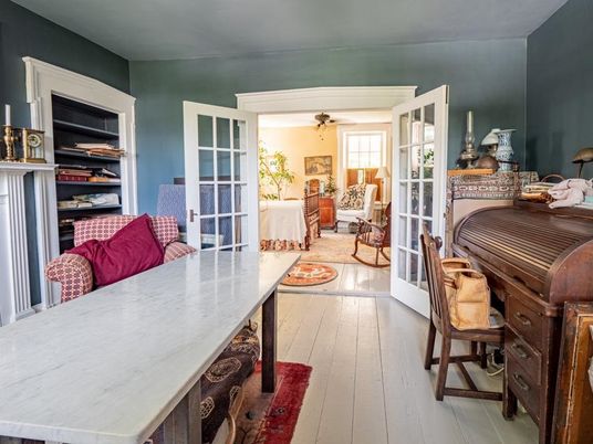 Dining room, Interior, Wood Texture Flooring