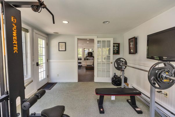 Fitness Equipment, Interior, Recessed Lighting