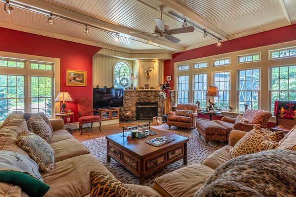 Fireplace, Interior, Living room, Wood Texture Flooring