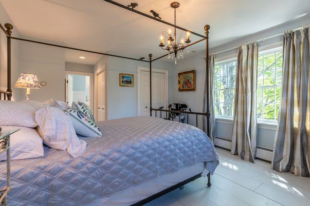 Bedroom, Chandelier, Interior, Recessed Lighting