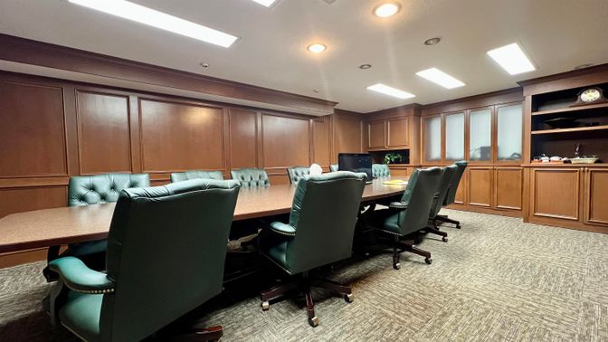 Home Office, Interior, Recessed Lighting