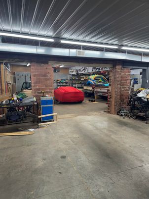 Garage, Interior, Stone Walls