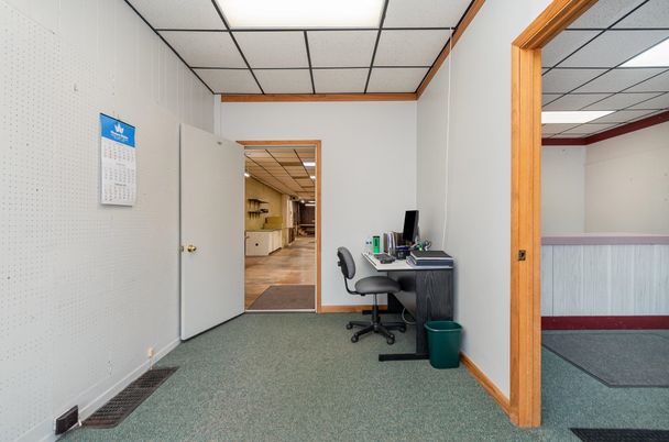 Home Office, Interior, Recessed Lighting