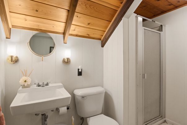 Bathroom, Interior, Wooden Beams, Wooden Ceilings