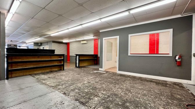 Interior, Recessed Lighting, Stone Walls