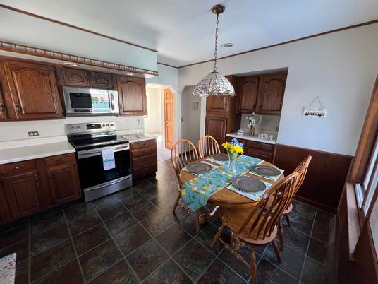 Dining room, Interior, Kitchen, Pendant Lights