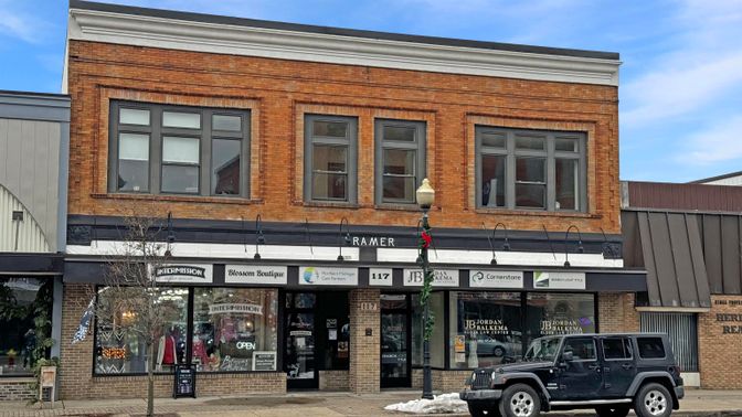 Exterior, Facade, Brick Facade, Rowhouse