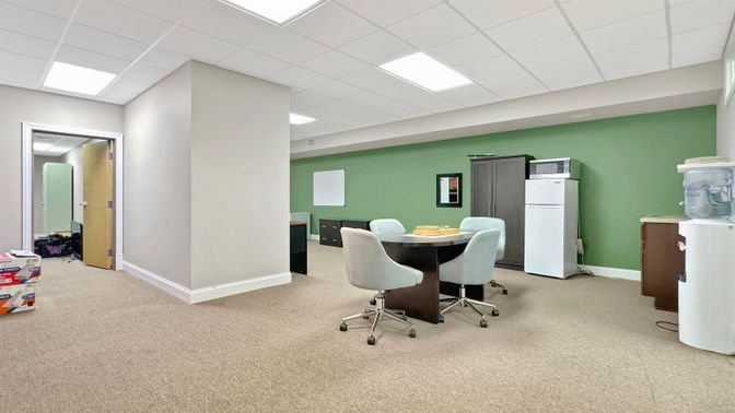 Dining room, Interior, Recessed Lighting