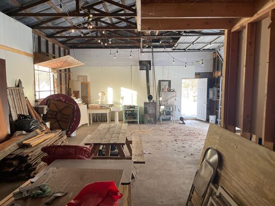 Interior, Wooden Beams