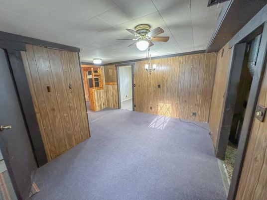 Empty room, Interior, Wooden Walls